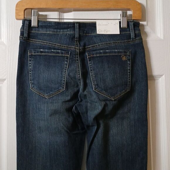Jessica Simpson Wright Arrow Straight Skinny Jeans Sz 24 NWT Style 4301 On Going - Picture 9 of 12